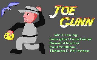Joe Gunn (English) Title Screen